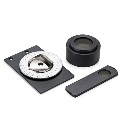 Euromex Polarisationskit AE.5155-P, Analysator in Schieb., kl. Drehtisch  (100 x 65 mm) (EcoBlue, BioBlue)