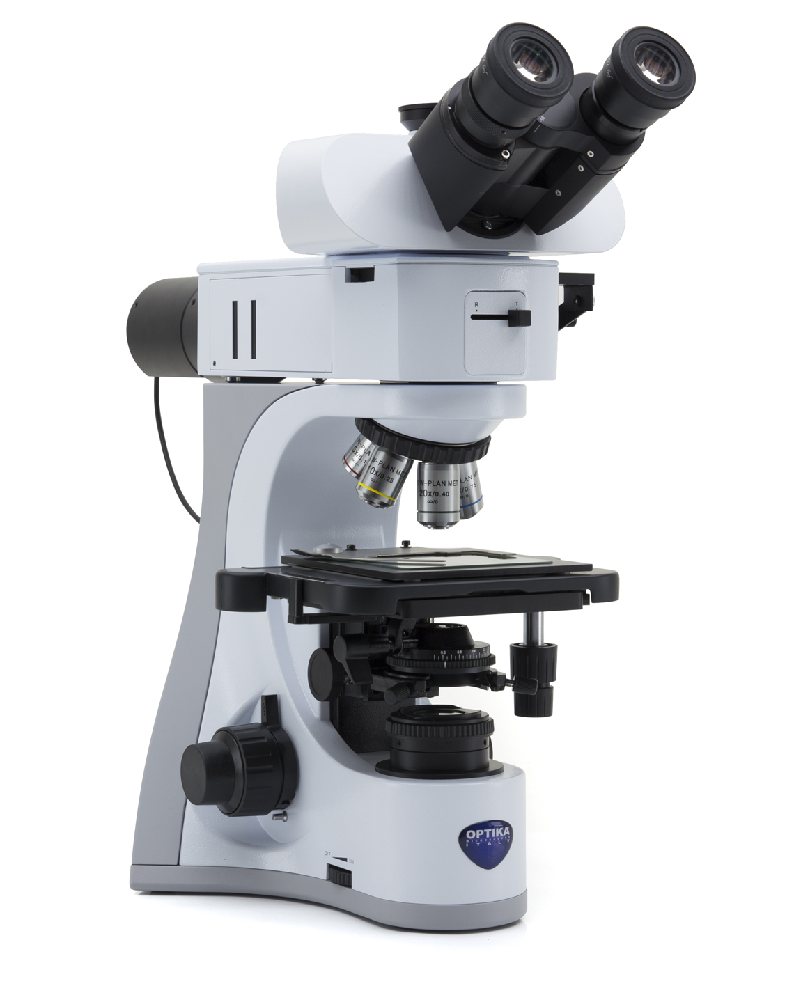 Mikroskop B-510METR, metallurgic, incident, transmitted, trino, IOS W-PLAN MET, 50x-500x, EU