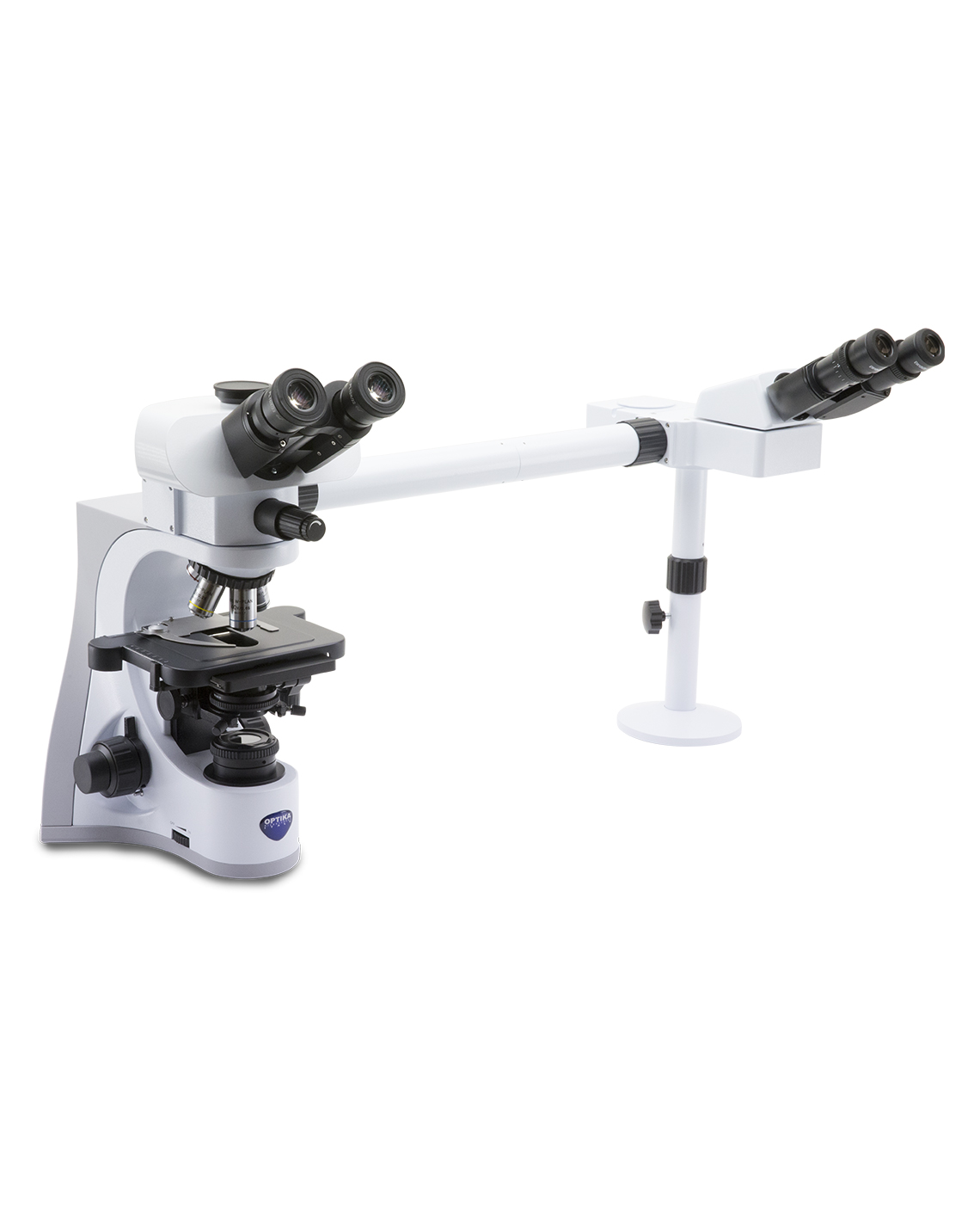 Mikroskop B-510-2, diskussion, trino, 2-head, IOS W-PLAN, 40x-1000x, EU