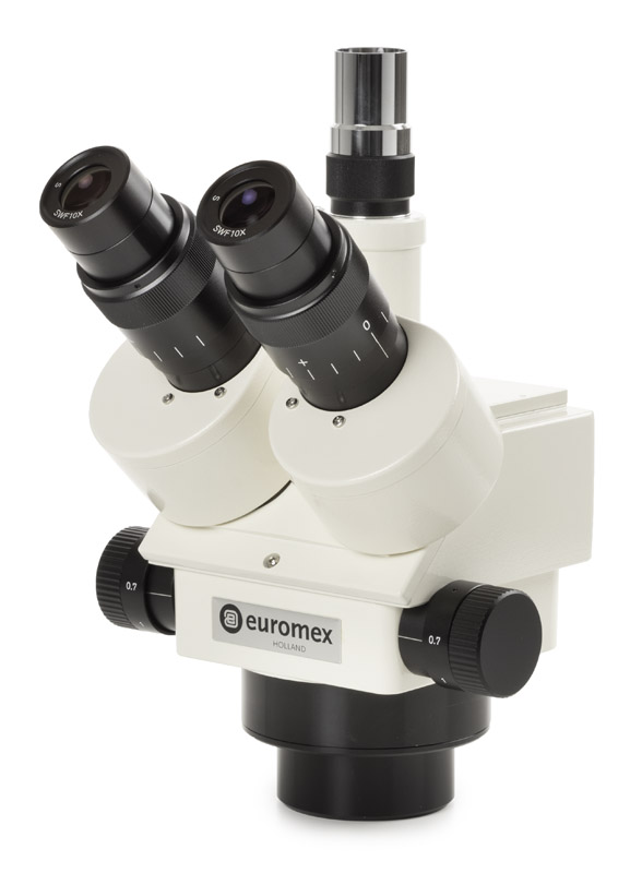 Euromex Stereokopf ZE.1654-D, trino, 7-45x, 45°, 10x/23 mm, Click-stop