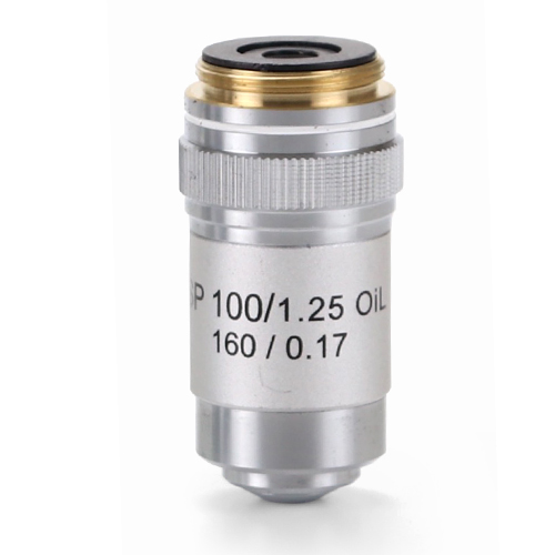 Euromex Objektiv AE.5601 , S100x/1.25 semiplan, Feder, Öl (BioBlue)