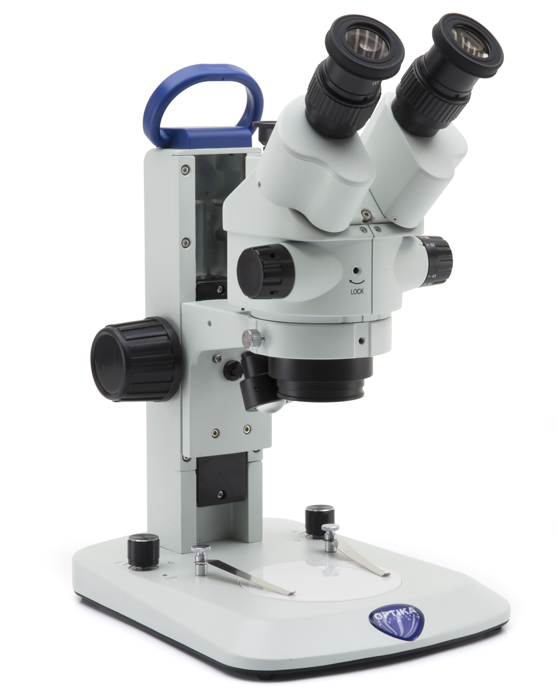 Zoom-Stereomikroskop SLX-3, 7-45x Zoom, LED, w.d.100mm, trino