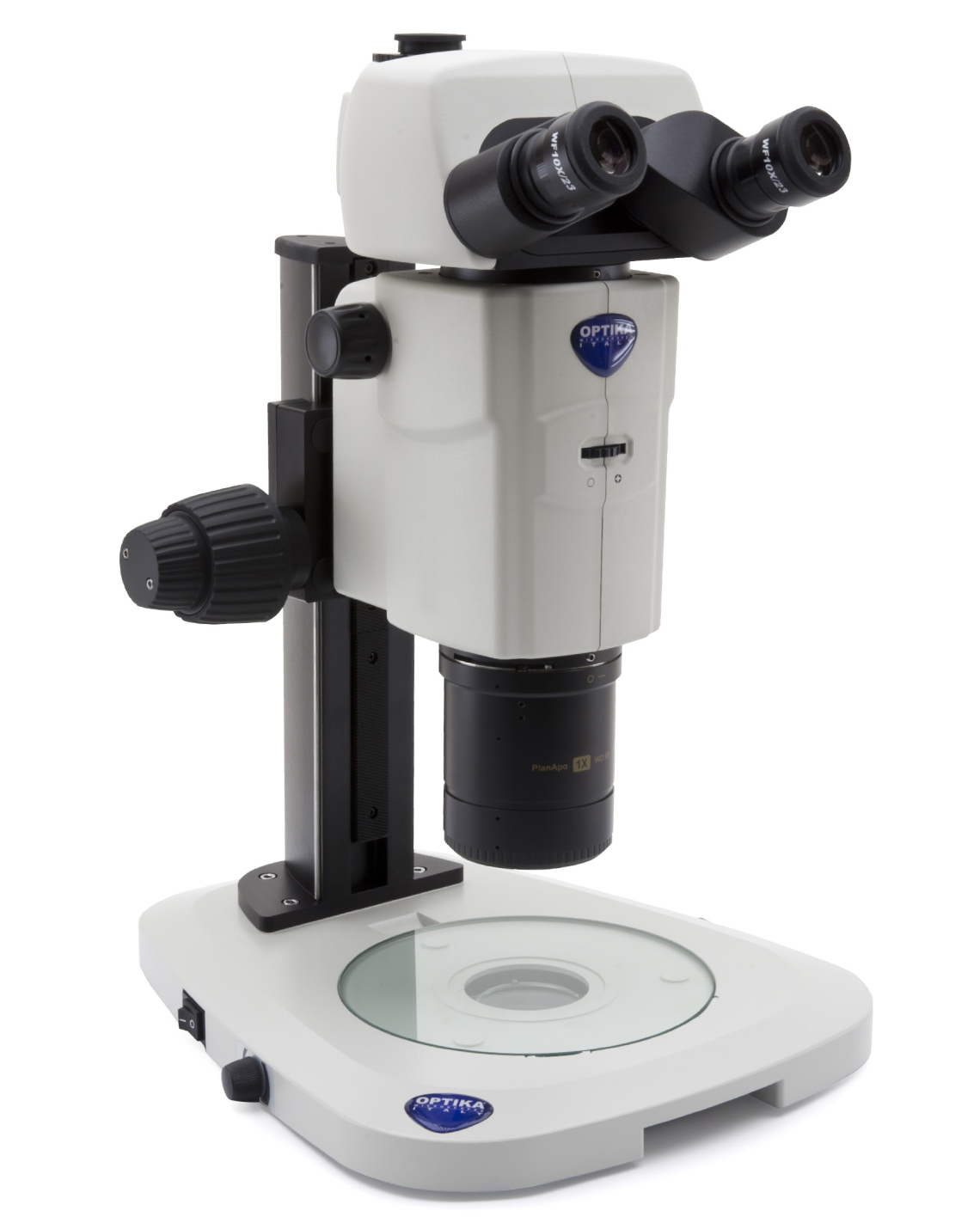 Zoom-Stereomikroskop SZR-180, trino, CMO, w.d. 60mm, 10x/23, 7.5x-135x, LED, click stop
