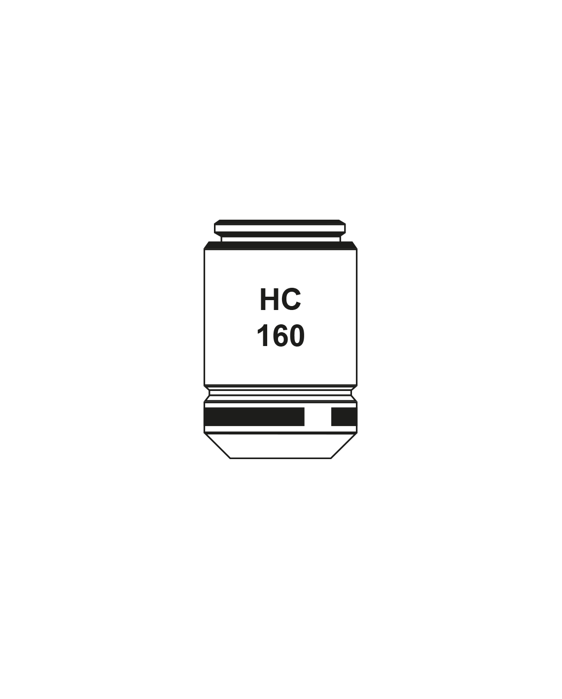 Objektiv 4x/0.10, hochkontrast, M-137