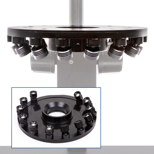 Euromex Ringlicht MZ.4735, 12x 1W LED, Winkel einstellbar (MacroZoom)