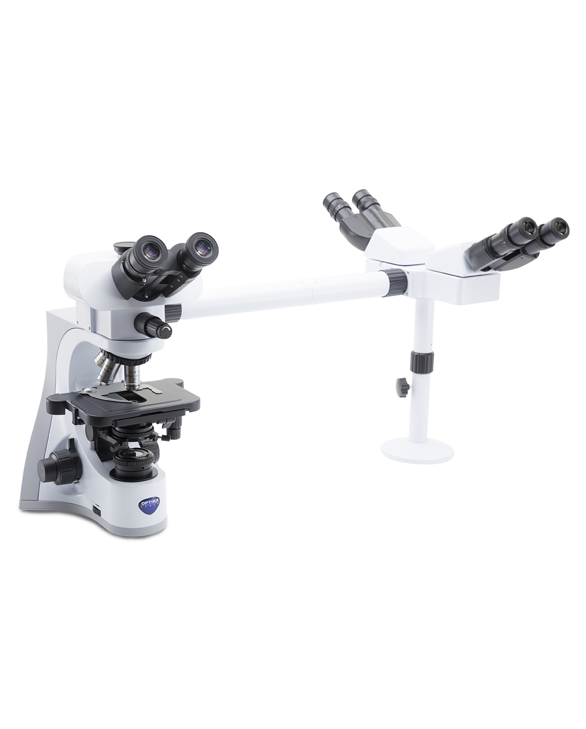 Mikroskop B-510-3, discussion, trino, 3-head, IOS W-PLAN, 40x-1000x, EU